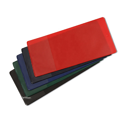 Factory Supply Cheap PVC Plastic Insurance Card holder, Insurance Document Holder